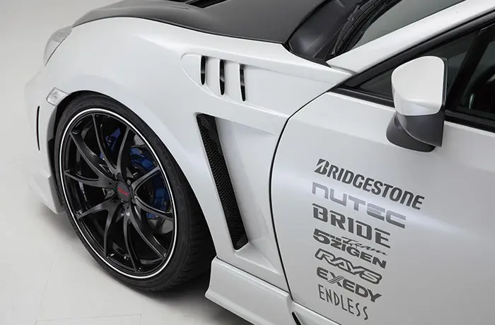 Ings Aero Front Fenders Carbon + Frp Brz Zn6/Zc6 Kouki 1