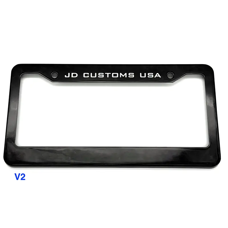 Jdc Dry Carbon Fiber License Plate Frames (Gloss, Matte, & Forged) 1