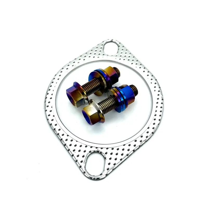 Jdc Titanium 3" Exhaust Gasket & Bolt Set 1