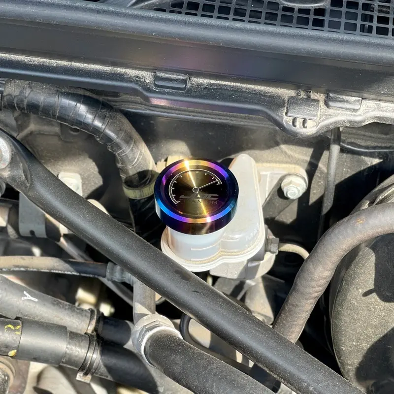 Jdc Titanium Clutch Fluid Reservoir Cap Cover | Brz/Fr-S/86/Multiple Subaru Applications 3