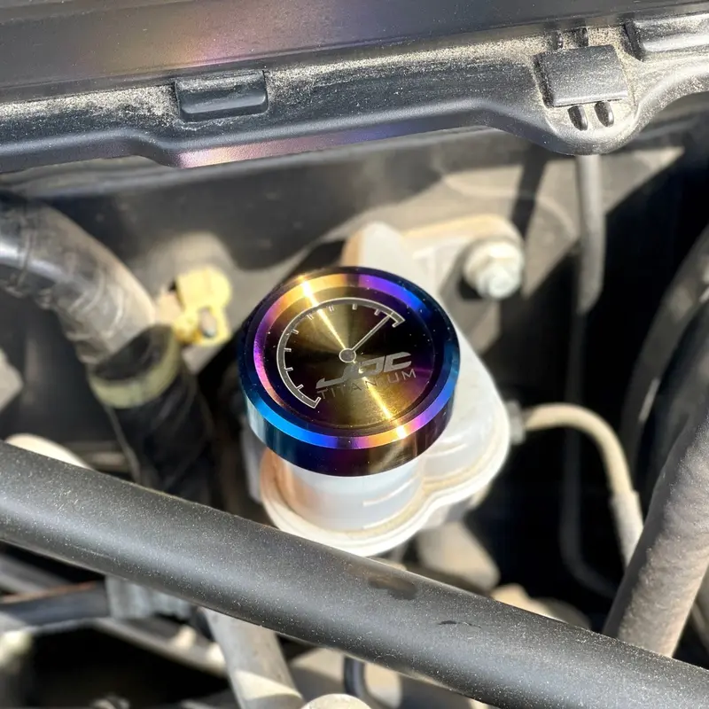 Jdc Titanium Clutch Fluid Reservoir Cap Cover | Brz/Fr-S/86/Multiple Subaru Applications 4