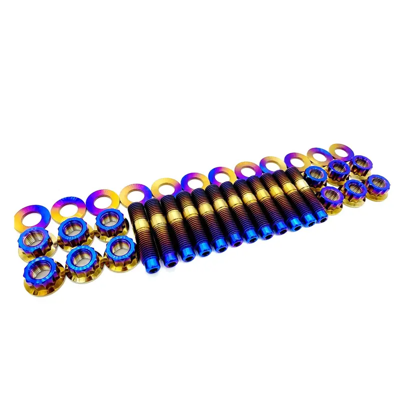 Jdc Titanium Exhaust Manifold Stud Kit | Mk4 Toyota Supra 1
