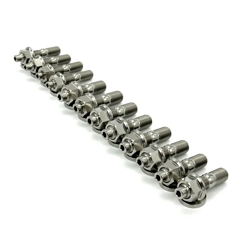 Jdc Titanium Exhaust Manifold Stud Kit (Nissan Ka24de/Sr20det) 9