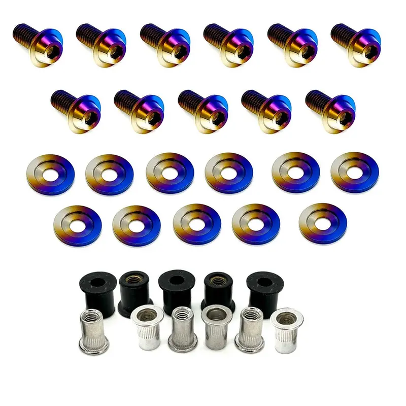 Jdc Titanium Fender Weather Strip Hardware | Nissan 370Z 1