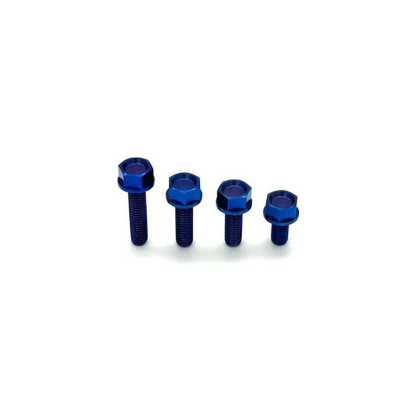 Jdc Titanium Flush-Fit Hex Flange Bolts 9