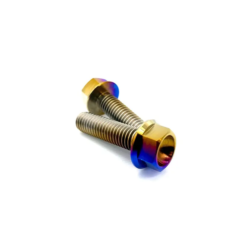 Jdc Titanium Hex Flange Bolts 1