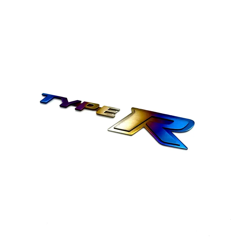 Jdc Titanium Honda "Type R" Badge | Fk8/Fl5 Honda Civic Type-R 1