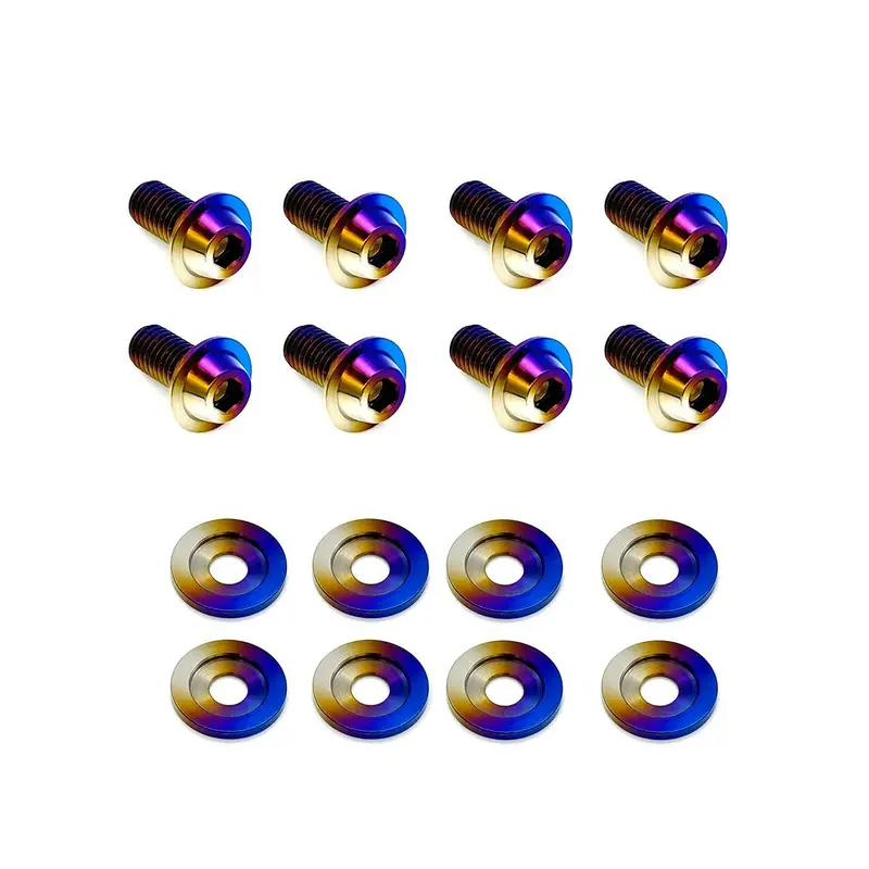 Jdc Titanium Hood Bracket Hardware Kit | Honda S2000 1