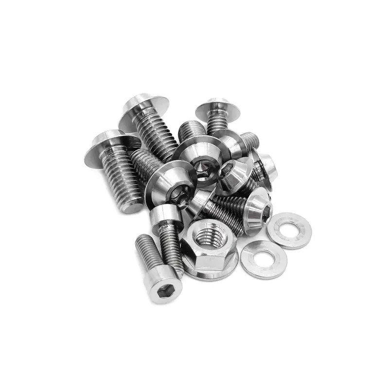 Jdc Titanium Intake Manifold Area Hardware Kit | Mitsubishi Evo X 1