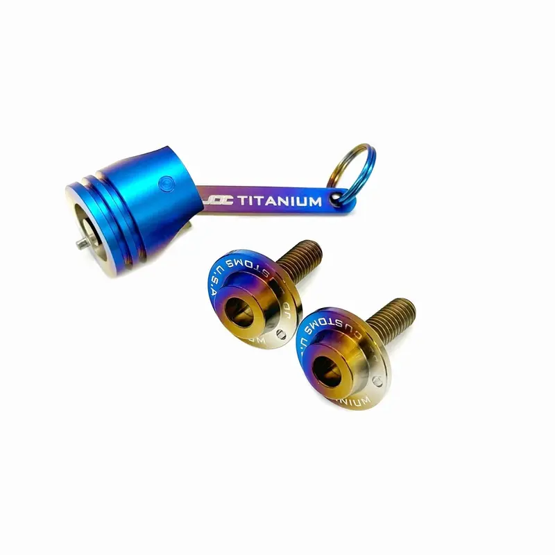 Jdc Titanium Locking License Plate Mounting Kit | Universal 1