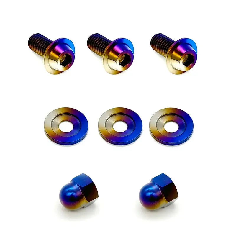 Jdc Titanium Plastic Engine Cover Hardware | Nissan 370Z 1