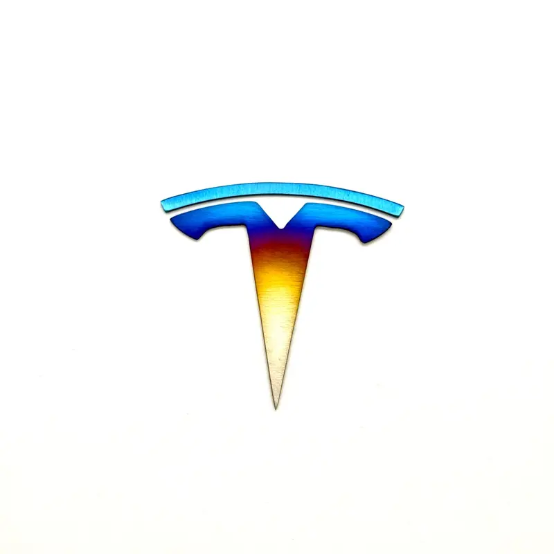 Jdc Titanium "Tesla" Badge 1