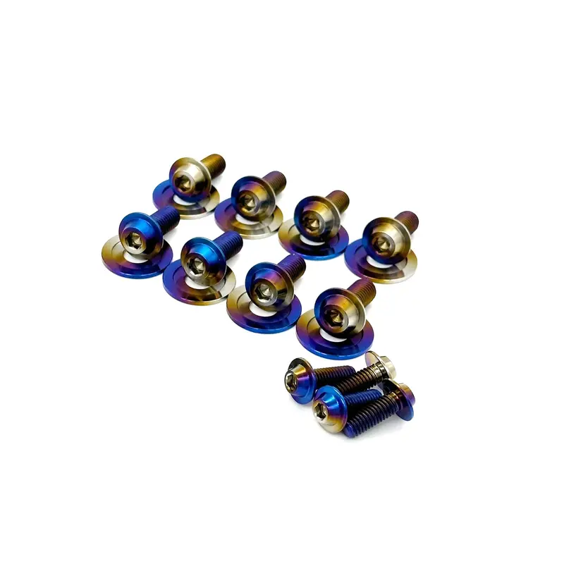 Jdc Titanium Trunk Bracket Hardware Kit | Mitsubishi Evo X 1