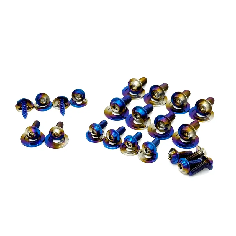 Jdc Titanium Trunk Hardware Kit | Mitsubishi Evo X 1