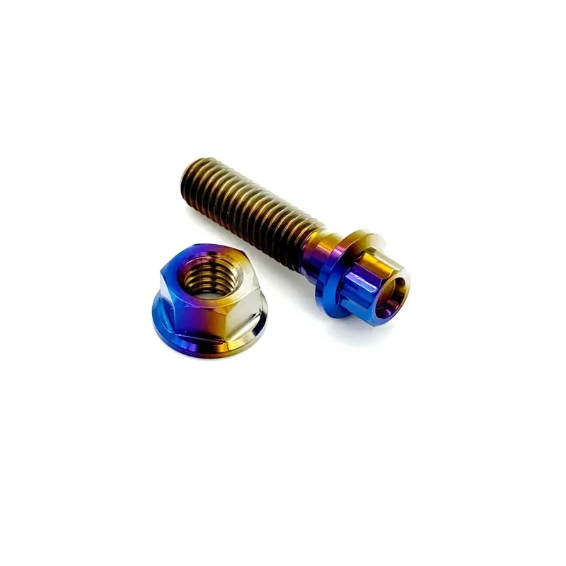 Jdc Titanium Universal 3-Piece Wheel Hardware M8 & M7 1