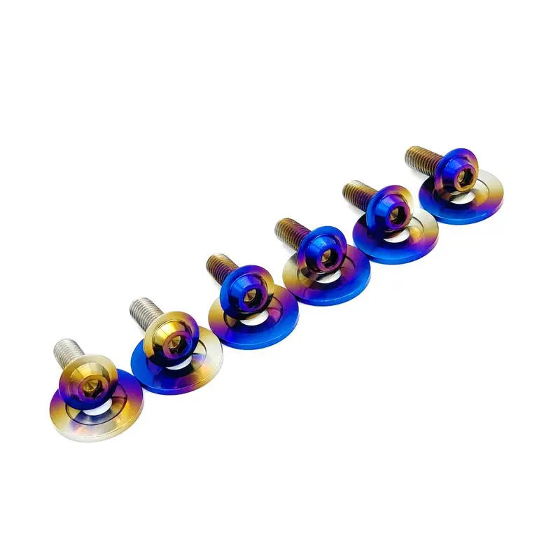 Jdc Titanium Universal Fender Hardware (M6x1.0) 1
