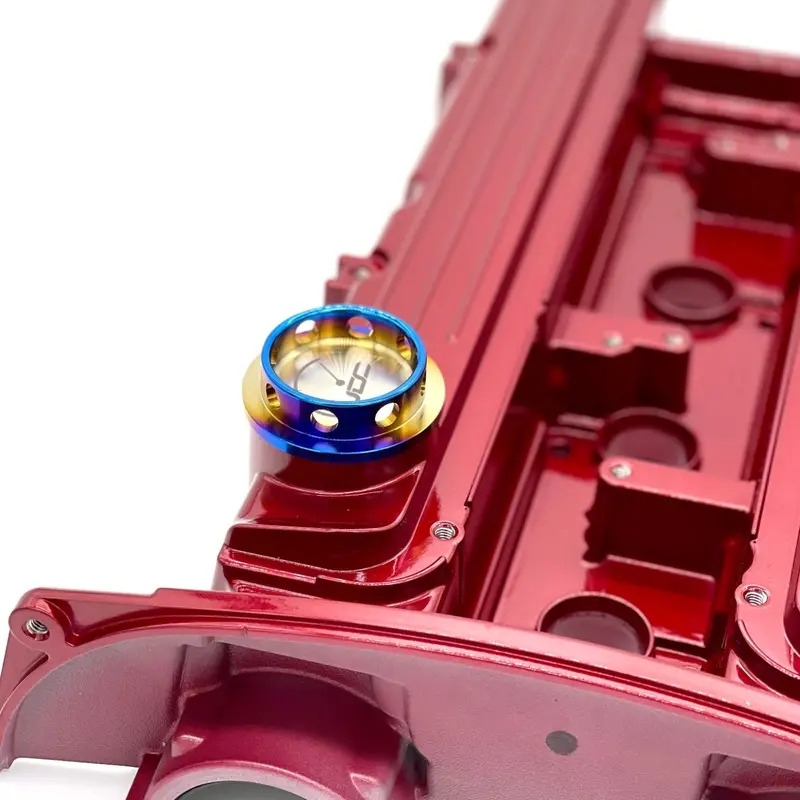 Jdc Titanium V1 Oil Cap | Mitsubishi Evo 1-9/Dsm 1