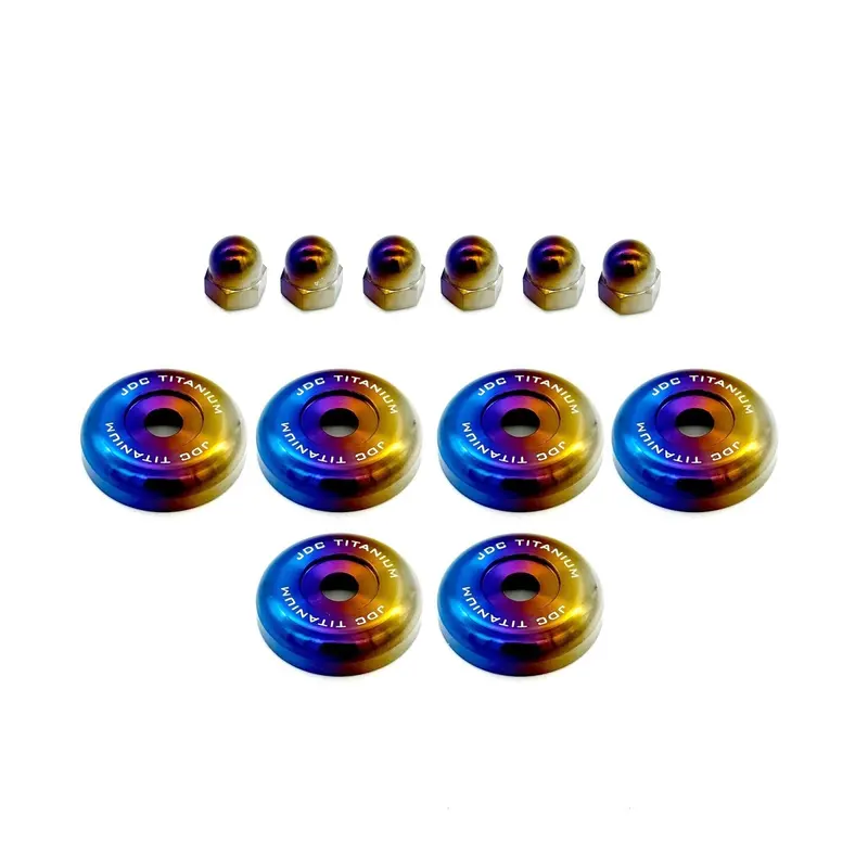 Jdc Titanium Valve Cover Hardware Replacement Kit (Honda K20/K24/K24z) 1