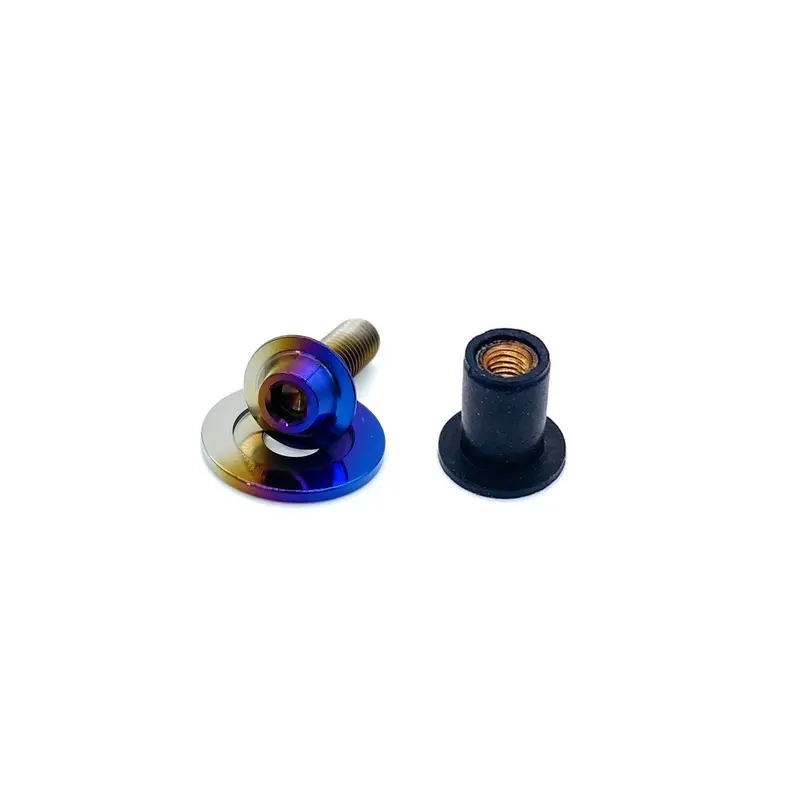 Jdc Titanium Washer Fluid Pop Clip Replacement Hardware | 2023+ Fl5 Civic Type R 1