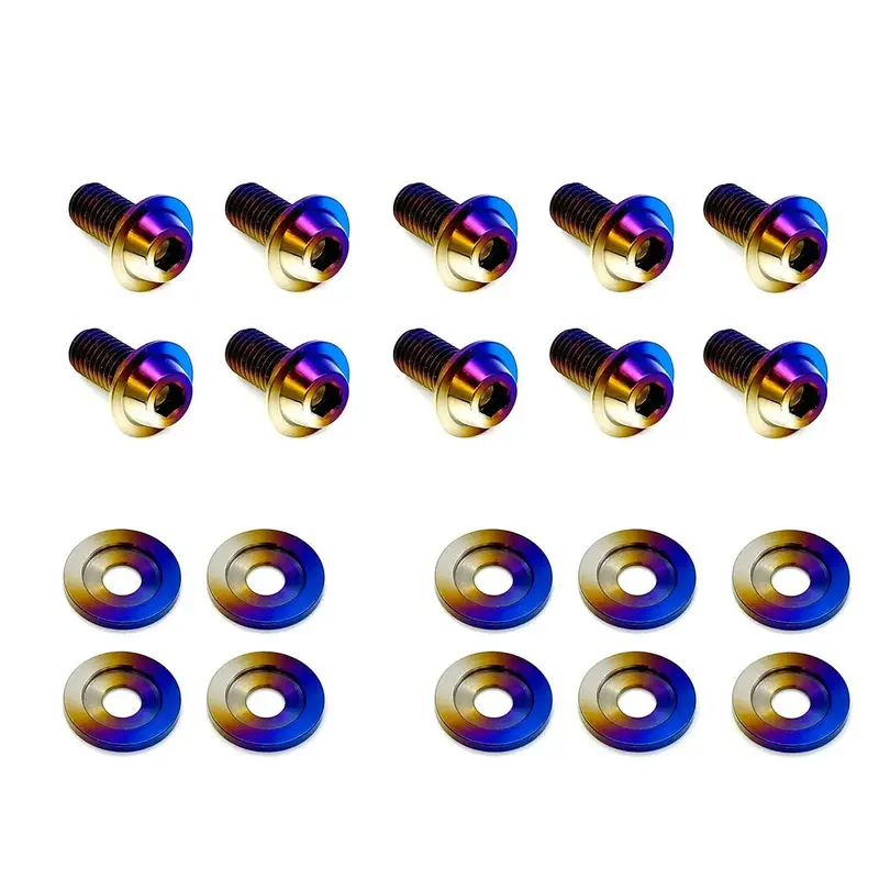 Jdc Titanium Wing Mounting Hardware | 2023+ Fl5 Civic Type R 1