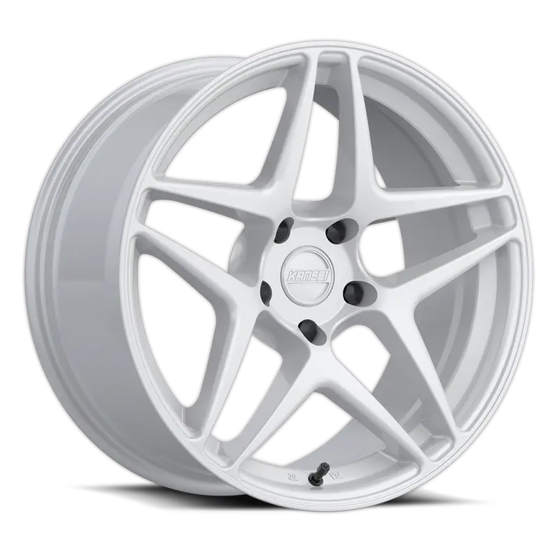 Kansei Astro White 18X9.5 5X100 +22 | K15w-189516+22 1