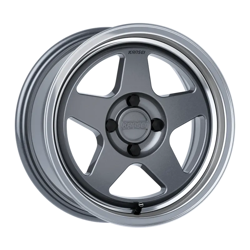 Kansei Knp Gunmetal 15X7 4X100 0Mm | K12gm-157010-00 1