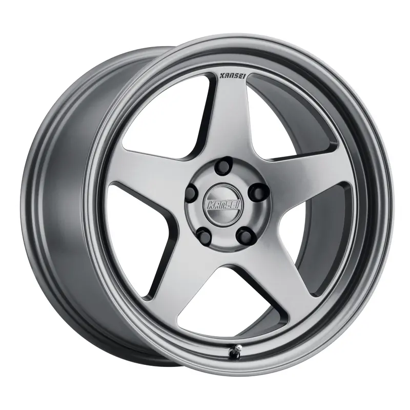 Kansei Knp Gunmetal 17X9.5 5X114.3 +12 | K12g-179512+12 1