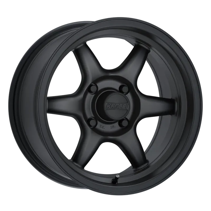 Kansei Tandem Satin Black 15X8 4X114.3 0Mm | K11sb-158014-00 1