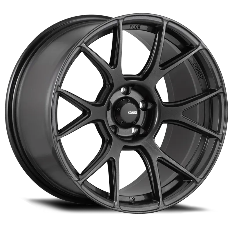 Konig Ampliform 18X8.5 5X112 Et43 Dark Metallic Graphite 1