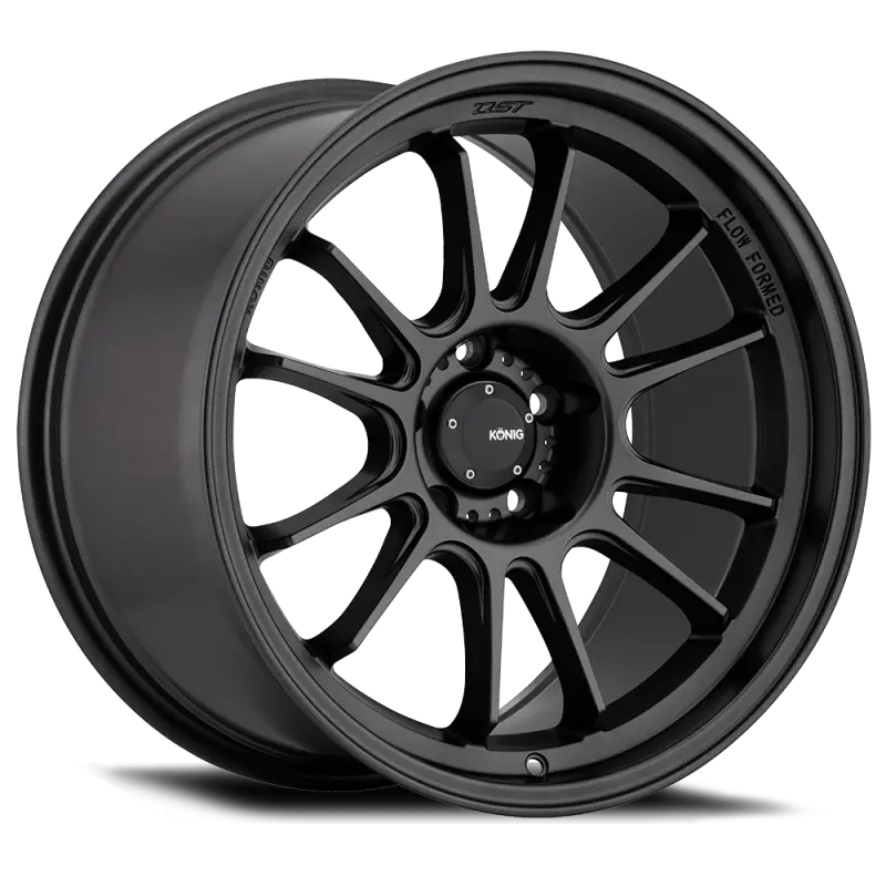 Konig Hypergram 18X8.5 5X112 Et43 Matte Black 1