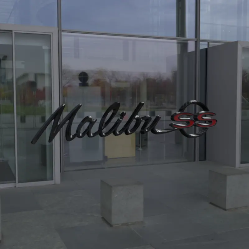 Malibu Ss Emblem 1
