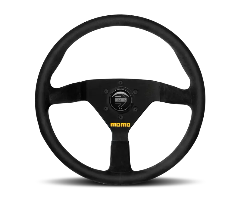 Momo Mod78 Steering Wheel 350 Mm -  Black Leather/Black Spokes 1