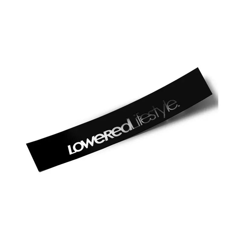 Motorsport Banner - Matte Black (Cutout) 1