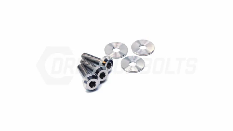 Nissan 300ZX (1990–1999) Power Steering Reservoir Titanium Kit – Functional & Aesthetic Upgrade