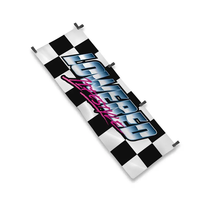 Nobori Flag - Retro Checker 1