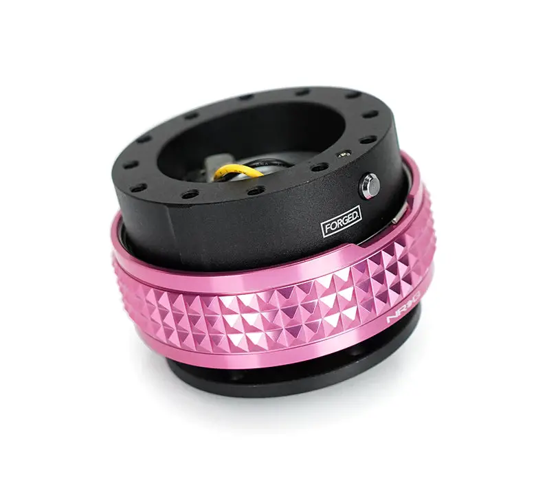 Nrg Quick Release 2.1 - Black Body / Pink Pyramid Ring 1