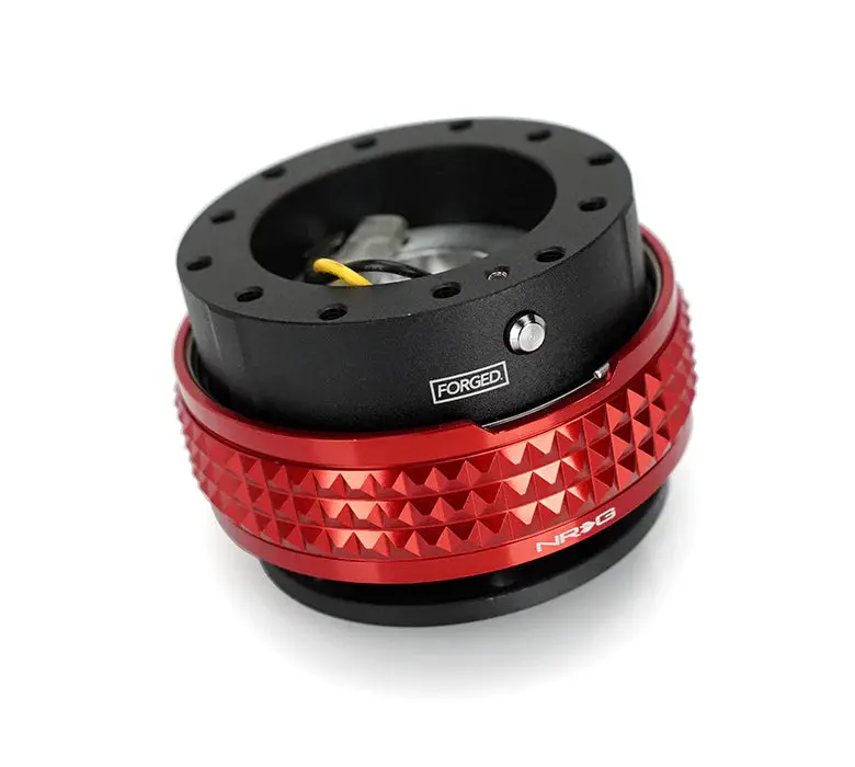 Nrg Quick Release 2.1 - Black Body / Red Pyramid Ring 1