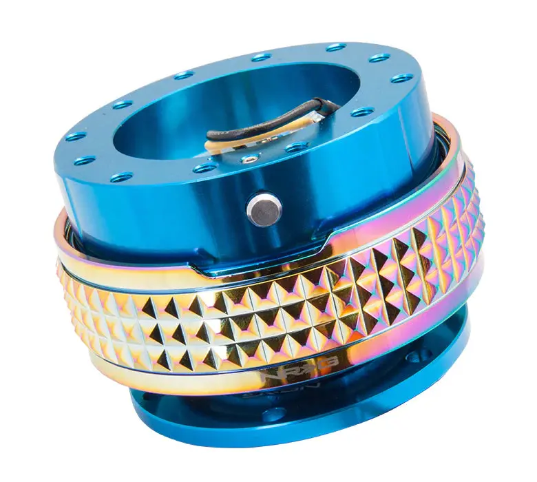 Nrg Quick Release 2.1 - Blue Body / Neochrome Pyramid Ring 1