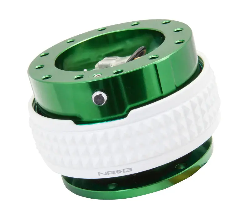 Nrg Quick Release 2.1 - Green Body / Glow In The Dark Pyramid Ring 1