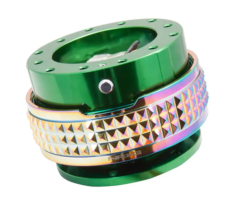 Nrg Quick Release 2.1 - Green Body / Neochrome Pyramid Ring 1