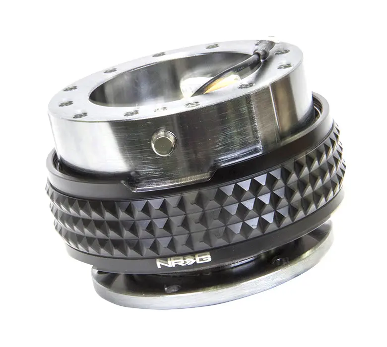Nrg Quick Release 2.1 - Gunmetal Body / Black Pyramid Ring 1