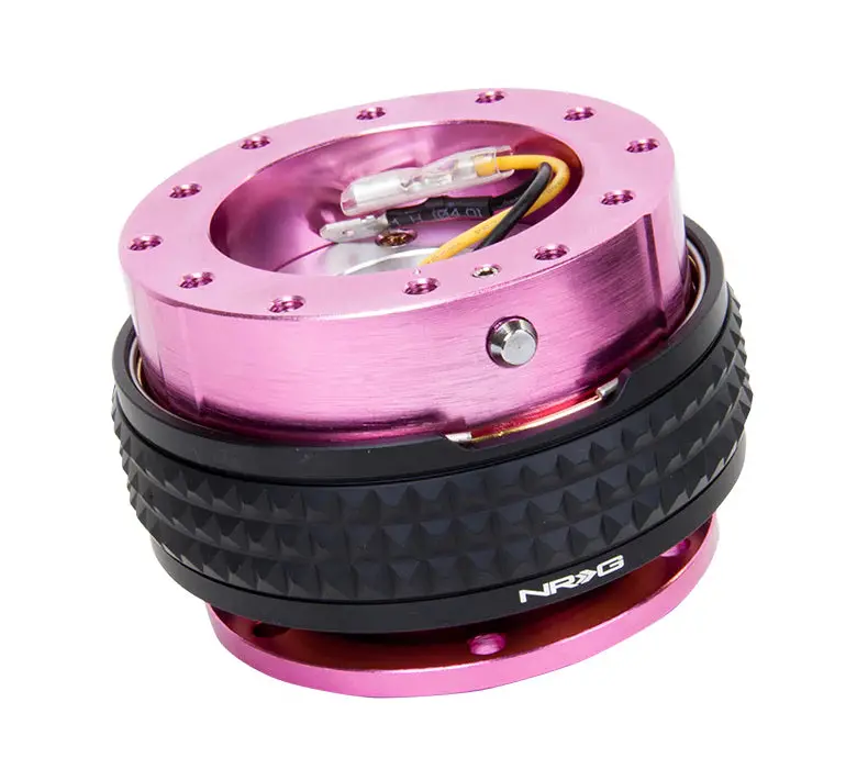Nrg Quick Release 2.1 - Pink Body / Black Pyramid Ring 1
