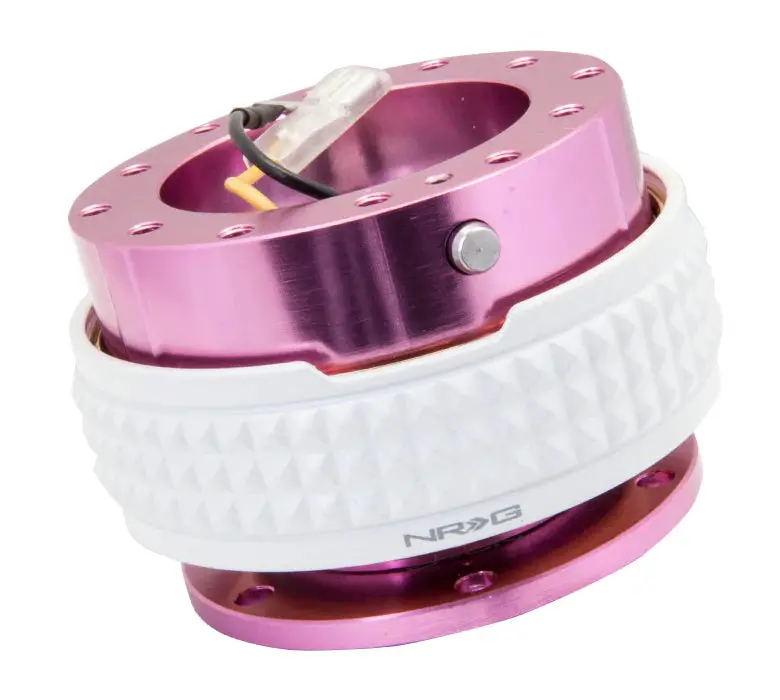 Nrg Quick Release 2.1 - Pink Body / Glow In The Dark Pyramid Ring 1