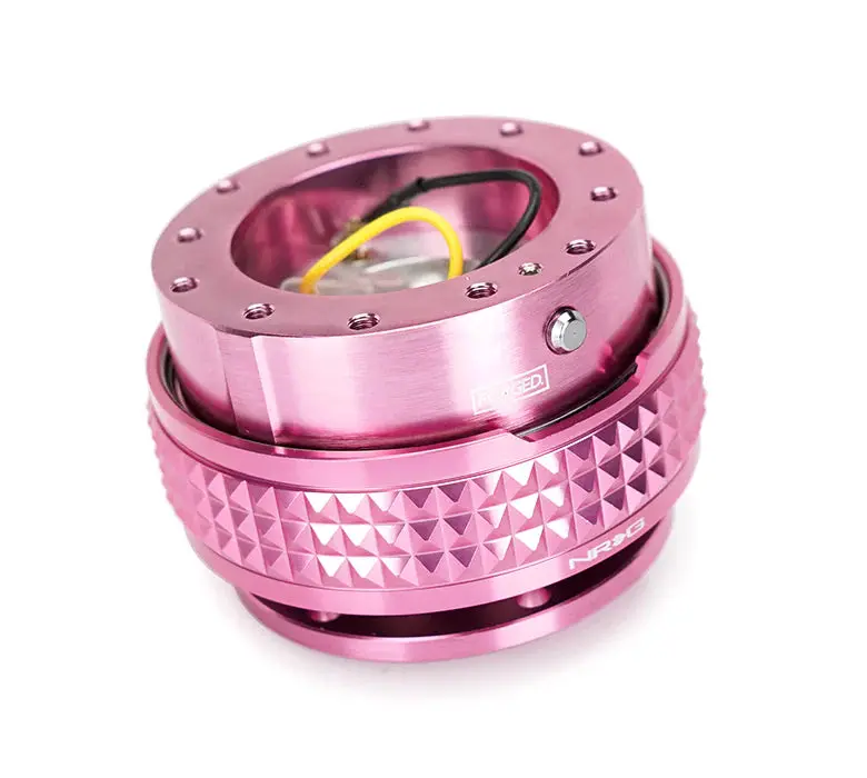 Nrg Quick Release 2.1 - Pink Body / Pink Pyramid Ring 1