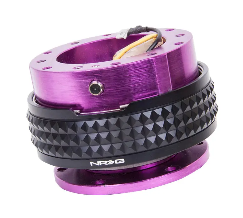 Nrg Quick Release 2.1 - Purple Body / Black Pyramid Ring 1