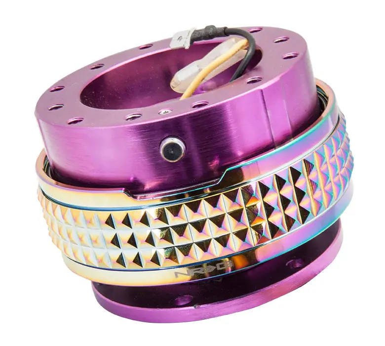 Nrg Quick Release 2.1 - Purple Body / Neochrome Pyramid Ring 1