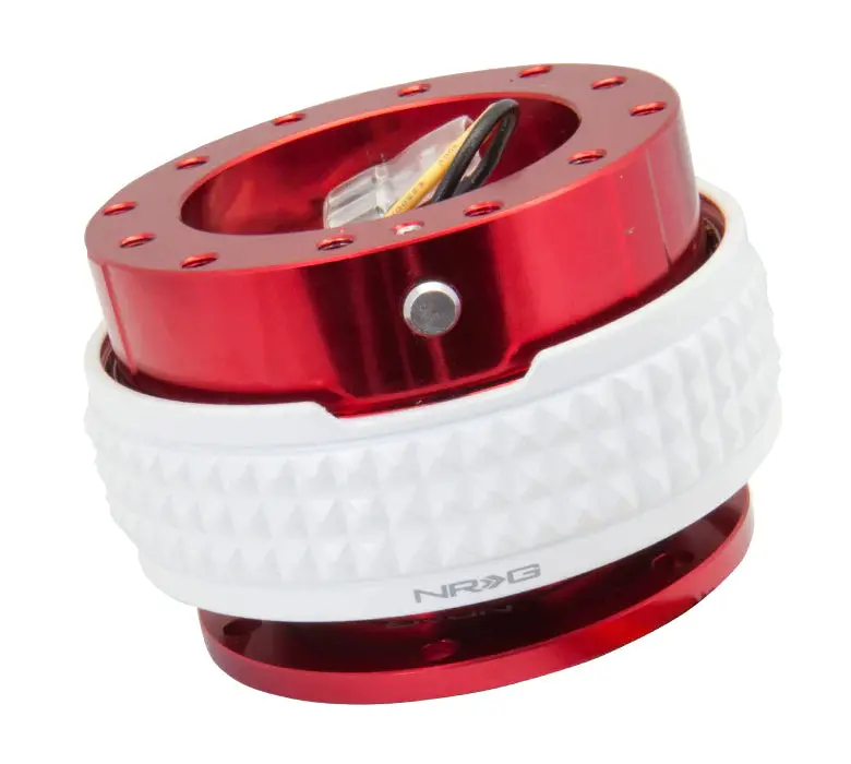 Nrg Quick Release 2.1 - Red Body / Glow In The Dark Pyramid Ring 1