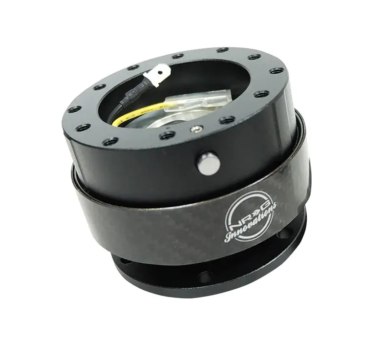 Nrg Quick Release - Black Body/Black Carbon Fiber Ring 1