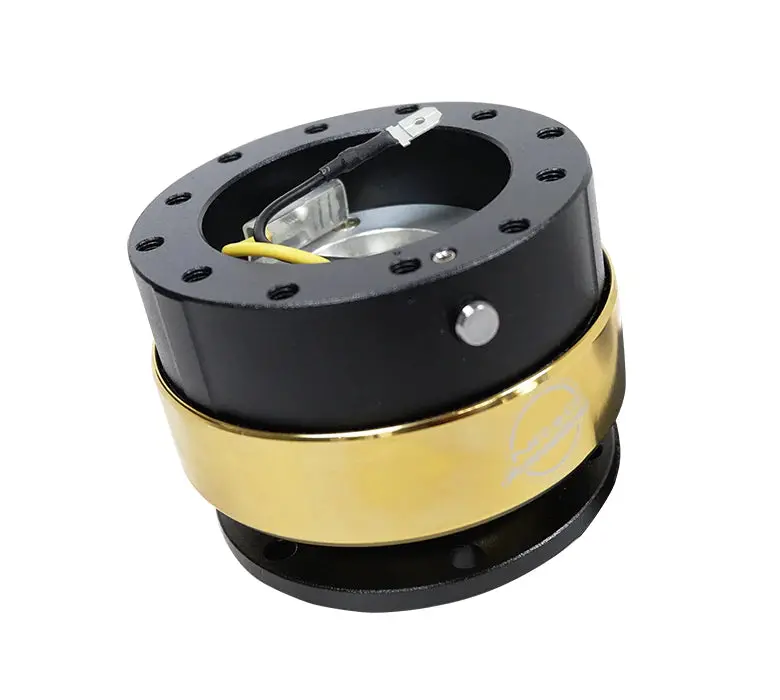 Nrg Quick Release - Black Body/Chrome Gold Ring 1