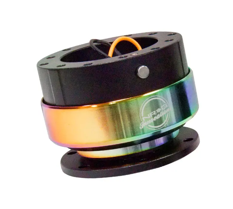 Nrg Quick Release - Black Body/Neo Chrome Ring 1